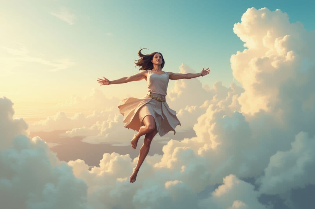 woman-flying-in-clouds